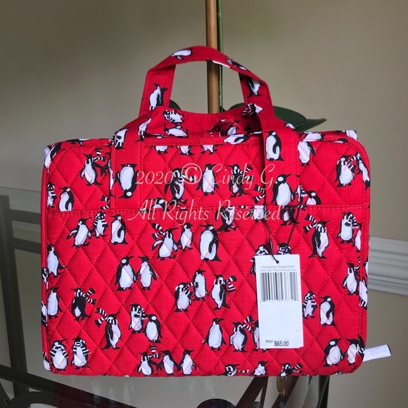 ✨NWT Vera Bradley Hanging Travel Organizer Penguin - Picture 3 of 12